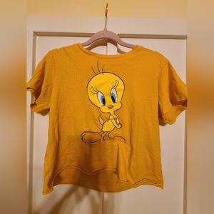 Tweety Bird Crop Top - READ DESCRIPTION